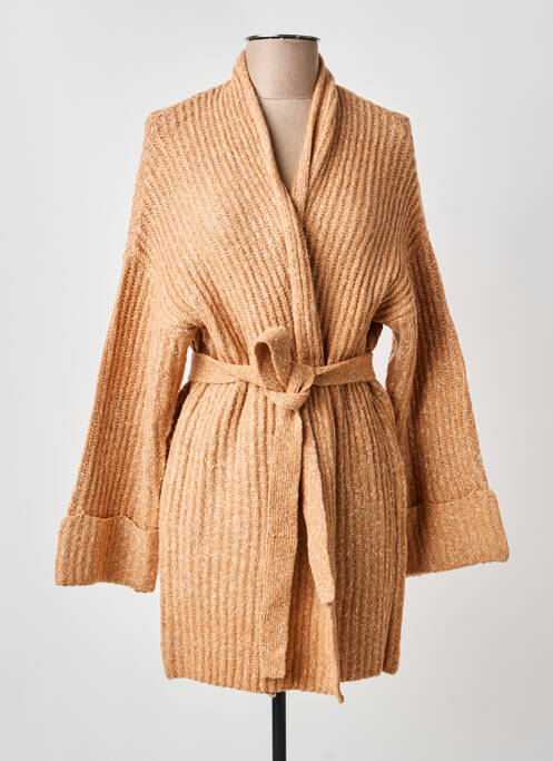 Vestă cu mâneci lungi maro YEST femeie