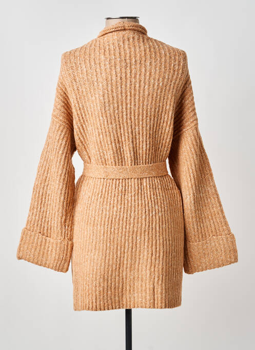 Vestă cu mâneci lungi maro YEST femeie