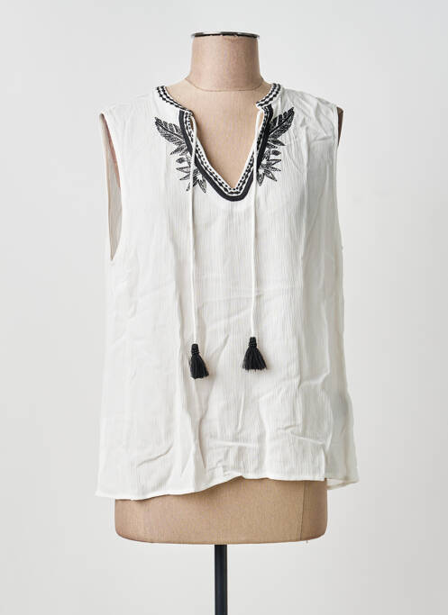 Top alb ESQUALO femeie