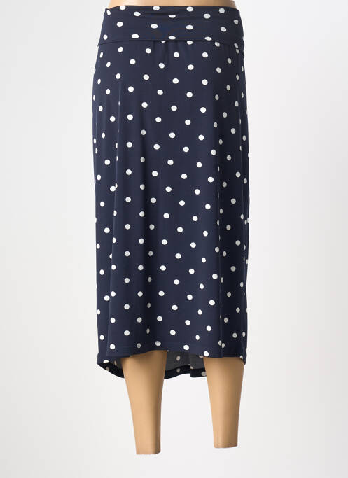 Fustă midi albastru YOEK femeie