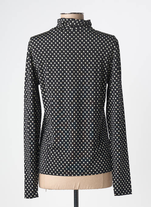 Pulover cu guler înalt negru YEST femeie