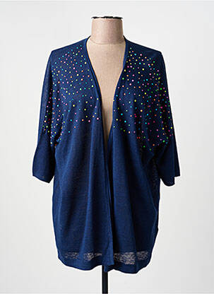 Vestă cu mâneci lungi albastru ESTHEME femeie