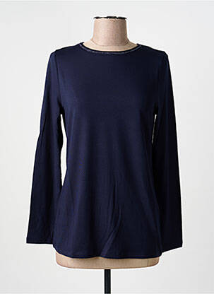 Tricou mâneci lungi mâneci lungi albastru MARIA BELLENTANI femeie