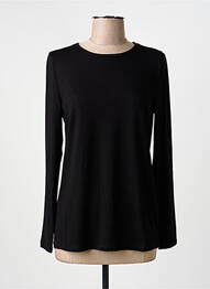 Tricou mâneci lungi mâneci lungi negru MARIA BELLENTANI femme