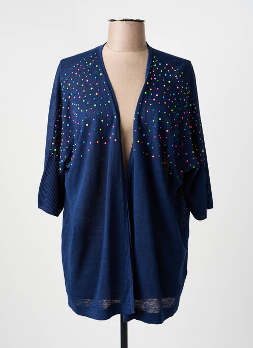 Vestă cu mâneci lungi albastru ESTHEME femeie