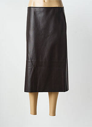 Fustă midi maro MARIA BELLENTANI femeie