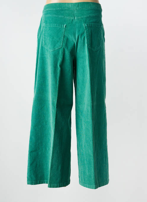 Pantalon larg verde DIANA GALLESI femeie