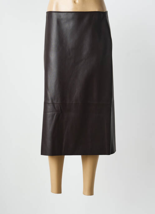 Fustă midi maro MARIA BELLENTANI femeie