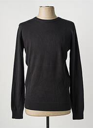 Pulover guler rotund mâneci lungi negru TOM TAILOR homme