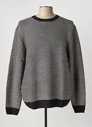 Pulover guler rotund mâneci lungi negru TIFFOSI homme