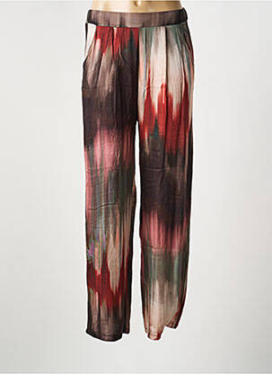 Pantalon drept roșu MARGOT femeie