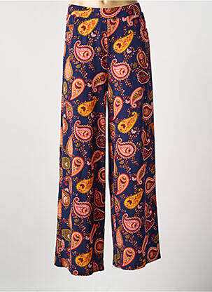 Pantalon larg albastru LA FIANCÉE femeie