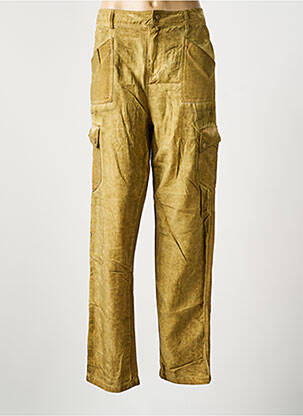 Pantalon drept verde NU JEANS femeie