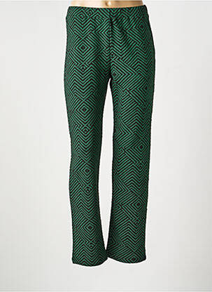 Pantalon drept verde LA FIANCÉE femeie