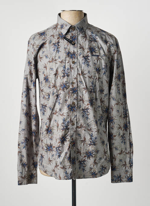 Cămașă cu mâneci lungi gri DELAHAYE bărbat