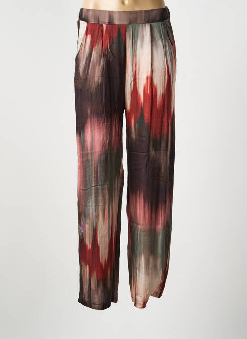 Pantalon drept roșu MARGOT femeie