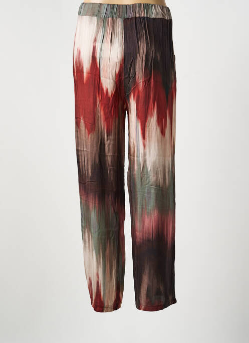 Pantalon drept roșu MARGOT femeie