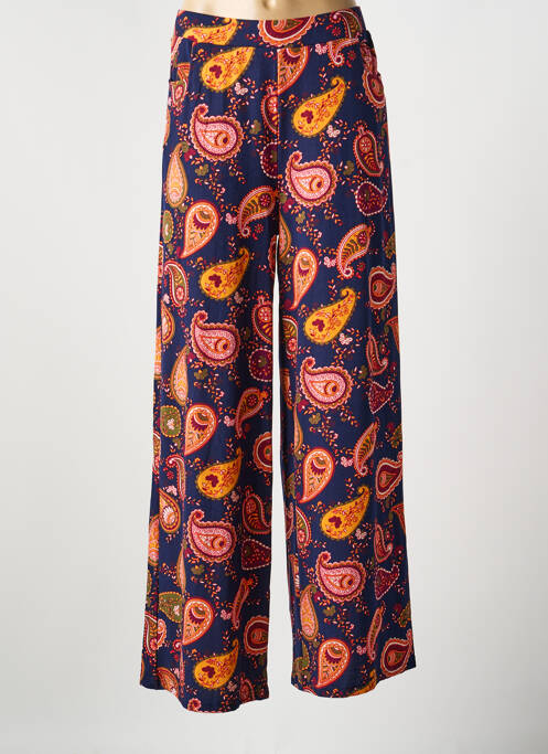 Pantalon larg albastru LA FIANCÉE femeie