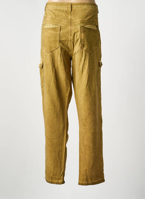 Pantalon drept verde NU JEANS femeie