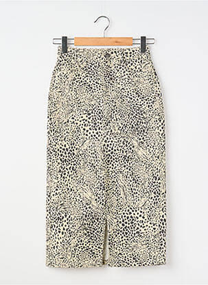 Fustă midi bej KAFFE femeie