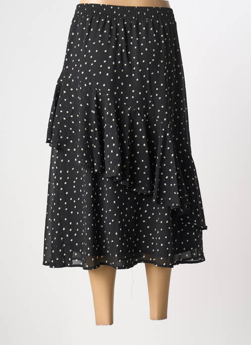 Fustă lungă negru KAFFE femeie