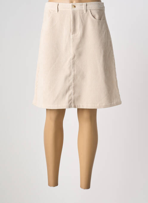Fustă midi bej CREAM femeie
