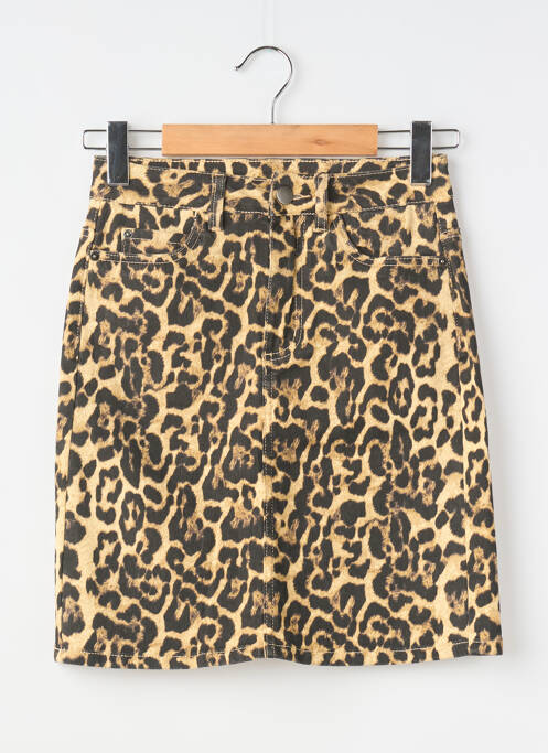 Fustă scurtă bej KAFFE femeie