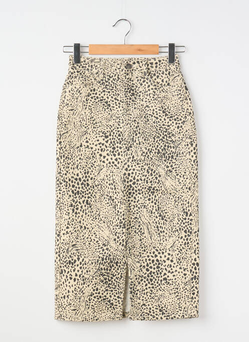 Fustă midi bej KAFFE femeie