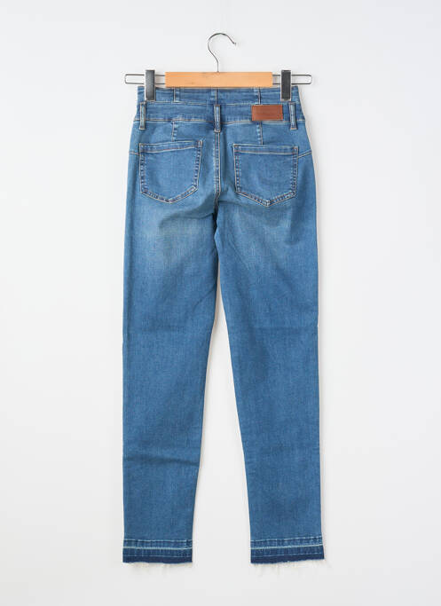 Blugi cu croială slim albastru C'EST BEAU LA VIE femeie