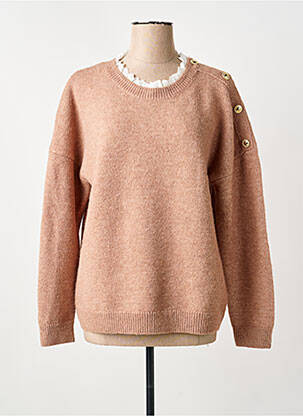 Pulover bej C'EST BEAU LA VIE femeie