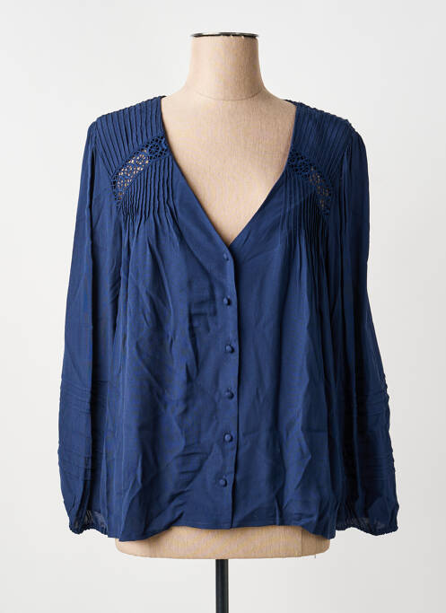 Cămașă albastru FREEMAN T.PORTER femeie