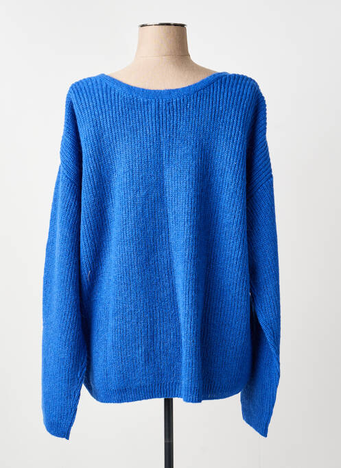 Vestă cu mâneci lungi albastru C'EST BEAU LA VIE femeie