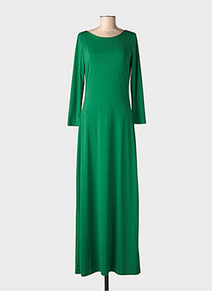 Rochie lungă mâneci lungi mâneci lungi verde COMPAÑIA FANTASTICA femeie