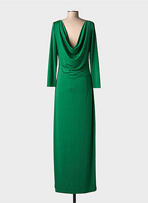 Rochie lungă mâneci lungi mâneci lungi verde COMPAÑIA FANTASTICA femeie