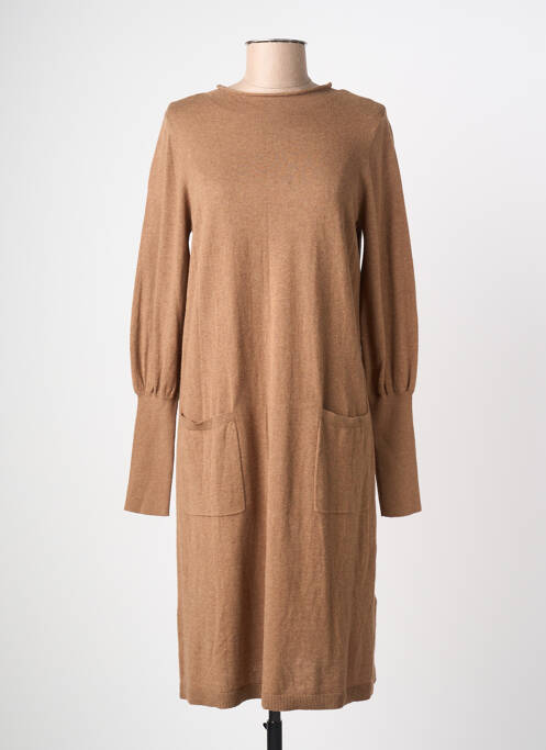 Rochie pulover bej CREAM femeie