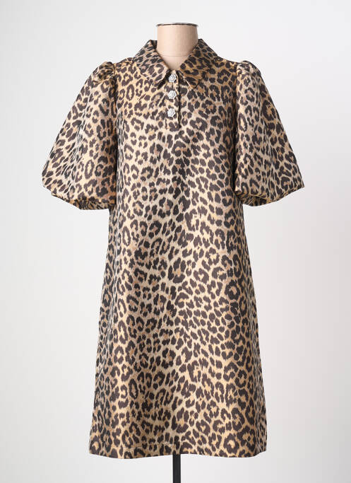 Rochie midi bej CULTURE femeie