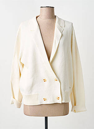 Vestă cu mâneci lungi bej FRANSA femeie