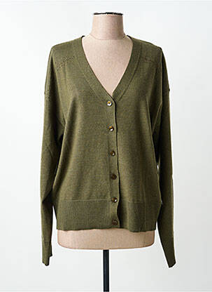 Vestă cu mâneci lungi verde FREEMAN T.PORTER femeie