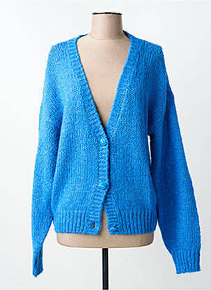 Vestă cu mâneci lungi albastru GARCIA femeie