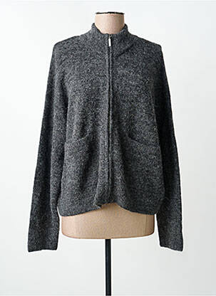 Vestă cu mâneci lungi gri KAFFE femeie