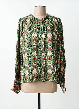 Cămașă verde C'EST BEAU LA VIE femeie