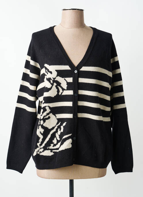 Vestă cu mâneci lungi negru CREAM femeie