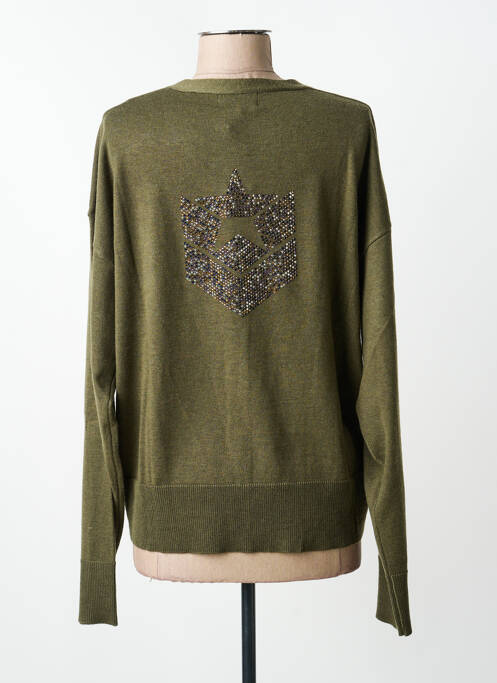 Vestă cu mâneci lungi verde FREEMAN T.PORTER femeie