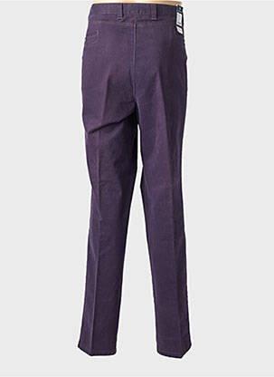 Pantalon drept elasticitate mărime normală violet LUIGI MORINI bărbat