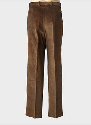 Pantalon drept elasticitate mărime normală maro HAROLD bărbat