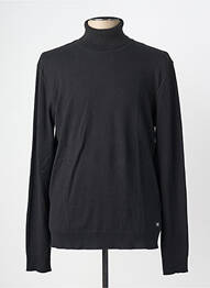 Pulover cu guler înalt croială cambrată mâneci lungi negru REPLAY homme