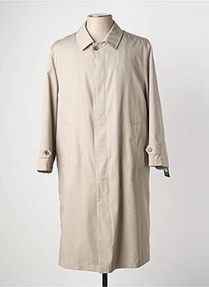 Palton lung bej JUPITER bărbat