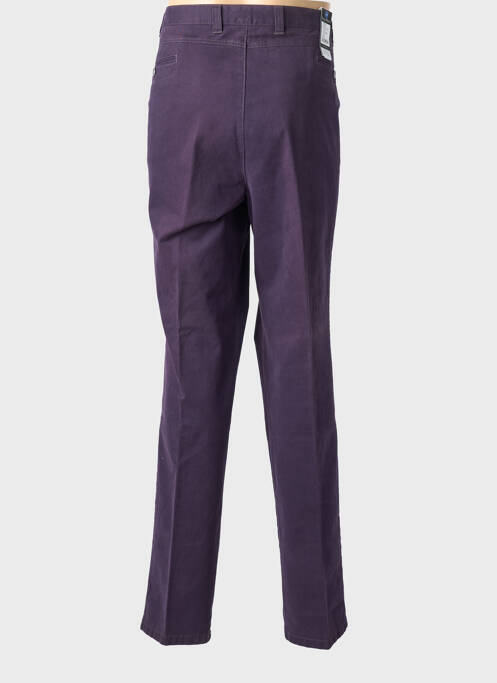 Pantalon drept elasticitate mărime normală violet LUIGI MORINI homme