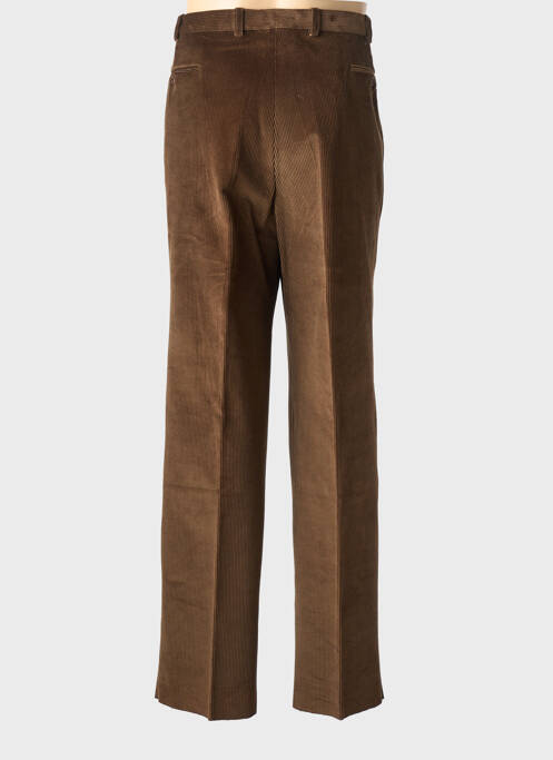 Pantalon drept elasticitate mărime normală maro HAROLD homme