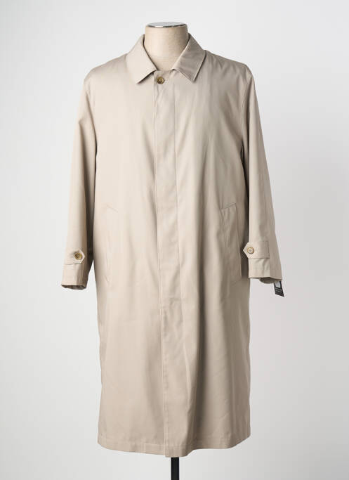 Palton lung bej JUPITER bărbat